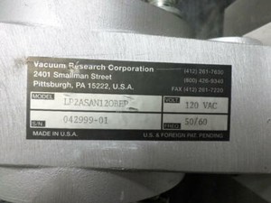 Vacuum research gate valve picture