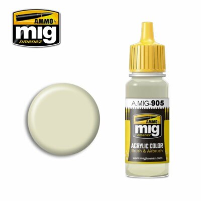 Ammo MIG 905 - Acryl Farbe (17ml) - Dunkelgelb Shine 