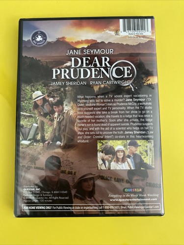 DEAR PRUDENCE (DVD 2018) JANE SEYMOUR - BRAND NEW SEALED - FAST FREE SHIPPING - Picture 2 of 2