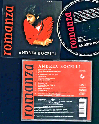 Andrea Bocelli - Romanza [Audio CD] (1997) Il mare Calmo ... / Vivo per lei uvm.