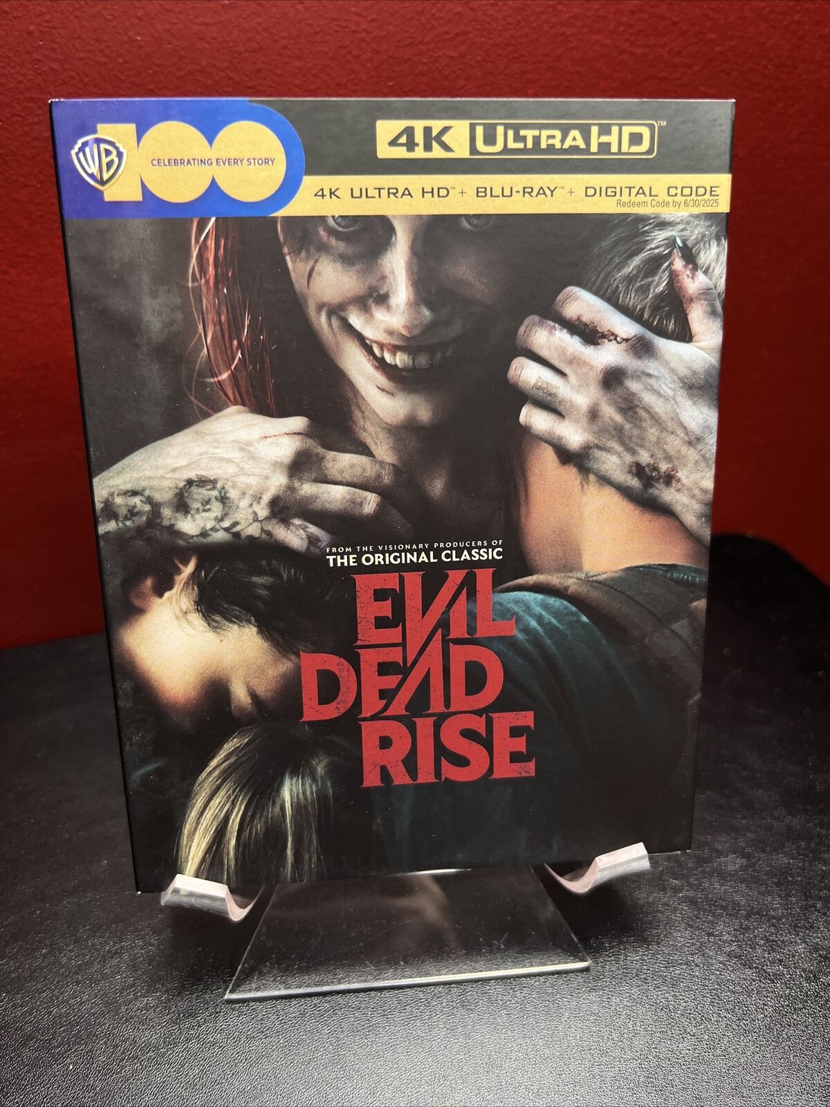 Evil Dead Rise Blu-ray +DVD +Digital Code New Sealed W/slipcover  883929806768