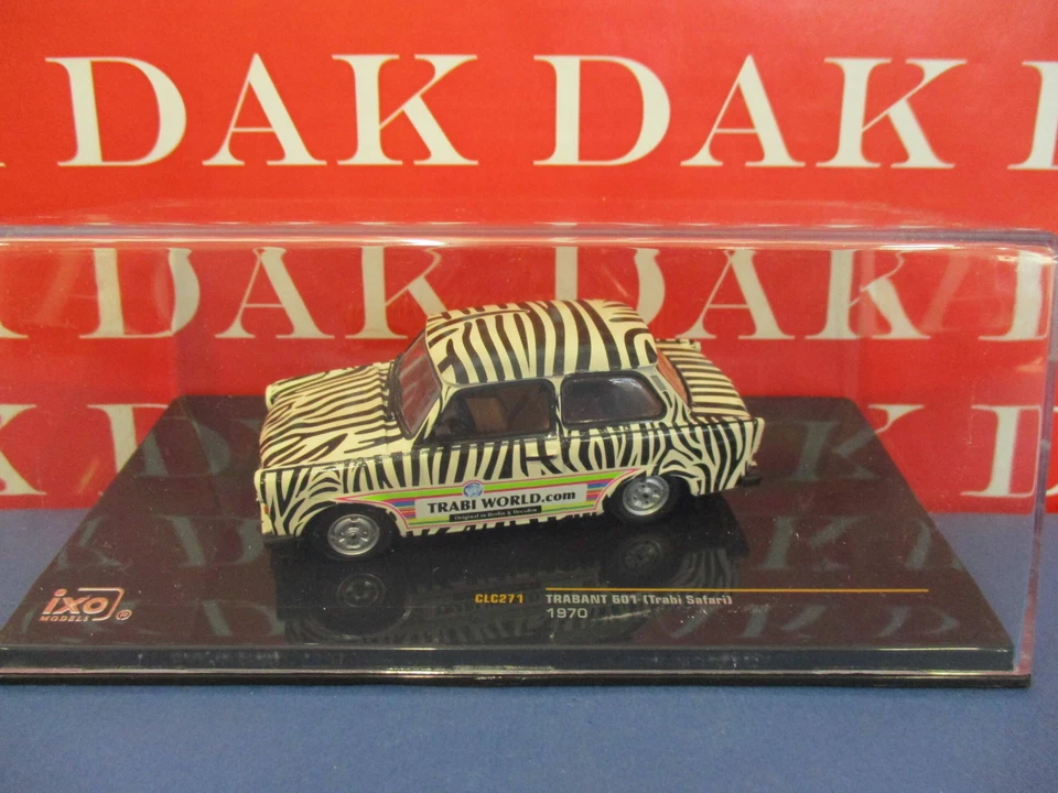 Die cast 1/43 Modellino Auto Trabant 601 Trabi Safari 1970 by Ixo - Immagine 4 di 4