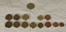 B10/ 14 &auml;lt. M&uuml;nzen - 13x Specimen + 1x Gedenkm. Fu&szlig;ball WM 2006 Argentinien /63