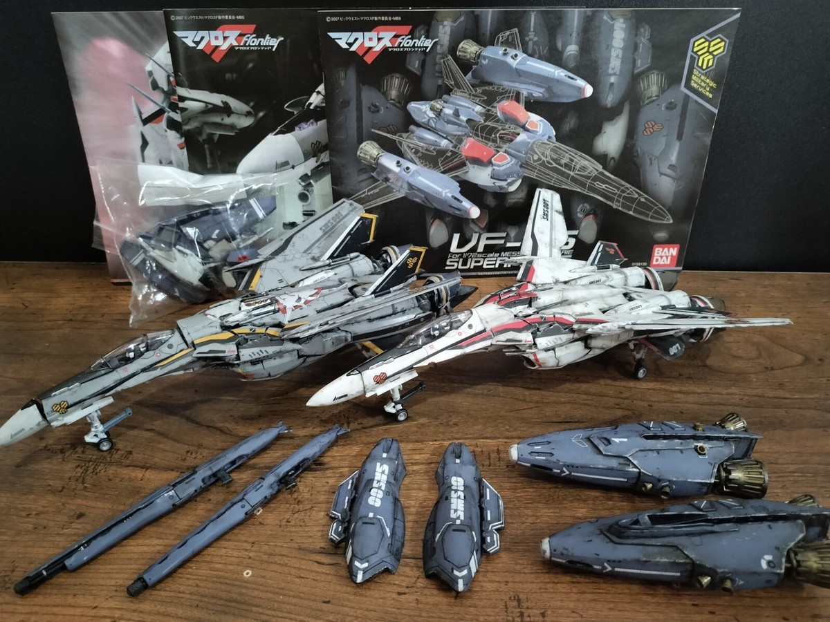 Macross VF-25S VF-25F Super Parts SET 1:100 Painted Weathering