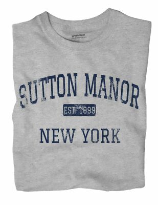 Sutton Manor New York NY T-Shirt New Rochelle EST