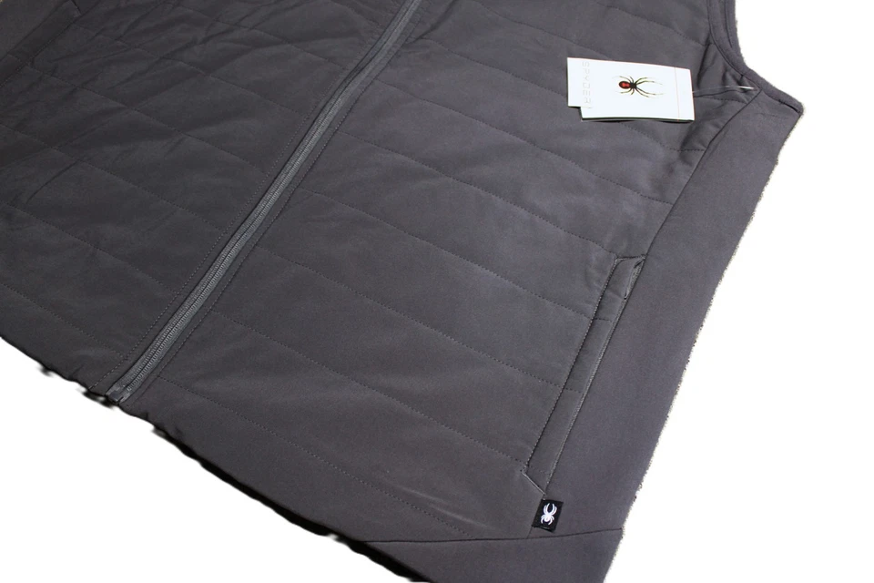 SPYDER POLY SPANDEX PILLOW TECH FULL ZIP VEST--2XL--ON TOUR SERVICES--NEW! TAGS! - Image 2 of 3
