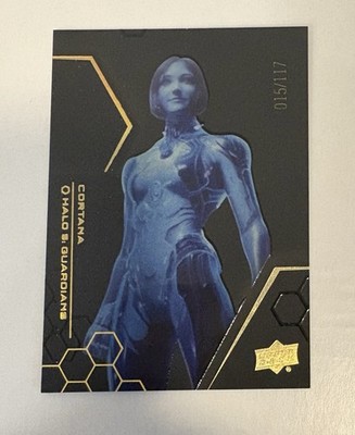 2024 Upper Deck Halo Legacy Collection Gold Augmented /117 Cortana #68