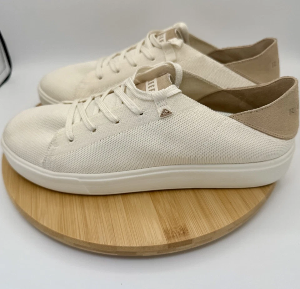 Reef Para Hombres Terramar Vintage Blanco Para Hombre 13-Raro Usado en Excelente Condición! Foto 3 de 4