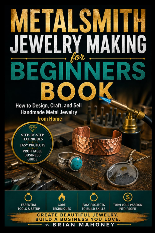 Metalsmith Jewelry Making for Beginners Book: How to Design, Craft, and ...