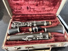 Vintage F.A. Uebel Deluxe Bb Clarinet West Germany w/ Case Amati