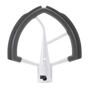 Silicone+Alloy Edge Beater Paddle For Kitchenaid Bowl-lift Stand Mixer 6 Quart a