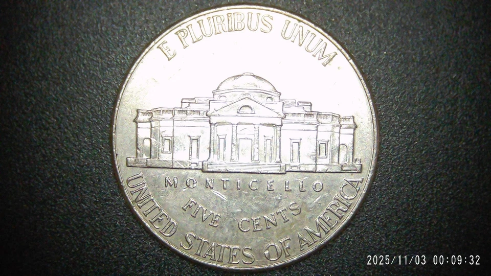 2017 D Jefferson Nickel with DDD. Buy & get a free coin. - Image 3 of 3