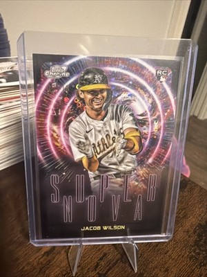2025 Cosmic Chrome Super Nova Jacob Wilson /10
