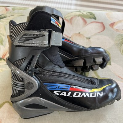 Salomon Pro Pilot SNS Skate Cross Country Ski Boots Carbon Chassis Mens Size 6