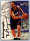 1997-98 SkyBox Premium Rex Chapman Autographics Auto On Card Suns