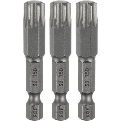 Torx Bitsatz T50 1/4 Zoll magnetisch aus S2 Stahl Schraubendreher Bits für Ho...