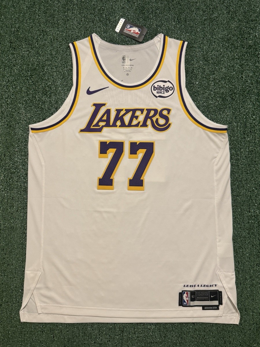 Authentic Luka Doncic LA Lakers Association Edition Nike ADV