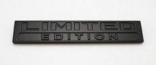 3D Limited Edition Black Metall Aufkleber Auto Tuning Logo Schriftzug Motorsport