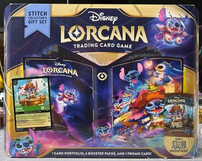 Disney Lorcana: Stitch Collector’s Gift Set - Azurite Sea - NEW