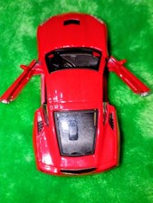 Red Maisto 2014 Corvette Stingray Diecast Car - Pre-Owned