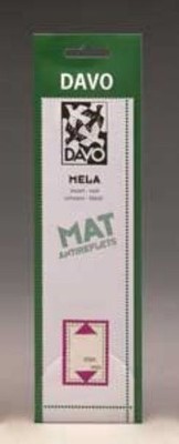 Davo Klemmstreifen Mela schwarz M78 215x82mm DV11078 Neuware originalverpackt--