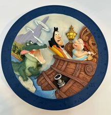 Disneyana Peter Pan 3D Relief Plate ~ LE ~ NWB ~ 6333 of 7,500 8.5 Inches