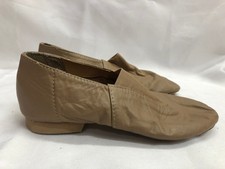 Dance Pre-Owned Jazz Shoes Dancing Fair Little Kid 3M Top Elastic Leather Slip