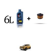 Set ÖLfilter Und 6L FüR Dacia Duster II 1.3 Tce 110Kw Von 2019