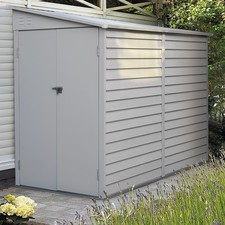 Garden Storage Shelter Bike Shed Log Store Bicycle Tent w/ Double Doors Housing