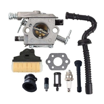 Chainsaw Carburetor Ignition Coil Tune Up Kit Compatible with MS210 MS230 MS250