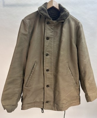 1940s VTG US Navy N-1 Deck Jacket WWll Rare Collectors Item 1940s VTG US Navy N-1 Deck Jacket WWll Rare Collectors Item