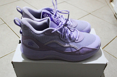 Under Armour Curry 3Z 24 SDE Salt Purple/White Low Top Basketball Shoes 3028191
