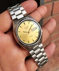 Seiko 1991 Golden Smooth Sunburst Dial Retro Ultra Rare Vintage Automatic JDM SS