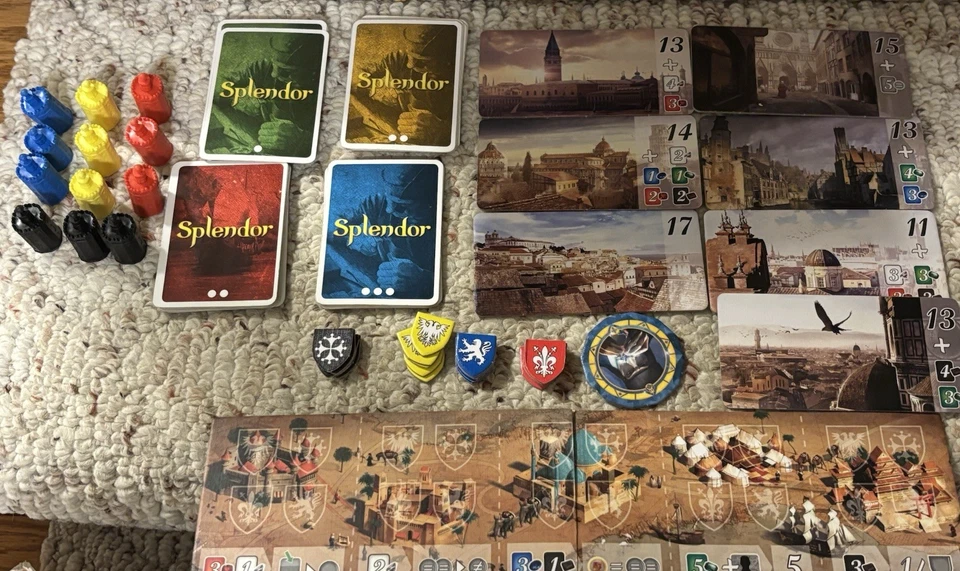 Cities of Splendor Expansions Pack de 4 Expansiones Juego de Mesa NO un Juego Completo Foto 4 de 4