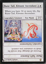 The List Magic Rune-Tail, Kitsune Ascendant // Rune-Tail's Essence #SOK-27 EX
