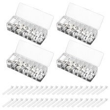 4 Pcs Cable Organizer Electronics Cable Box with 40 Pcs Wire Ties