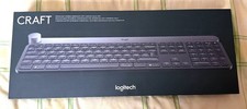 LOGITECH CRAFT ADVANCED WIRELESS KEYBOARD WITH CREATIVE INPUT DIAL USB  / & BT
