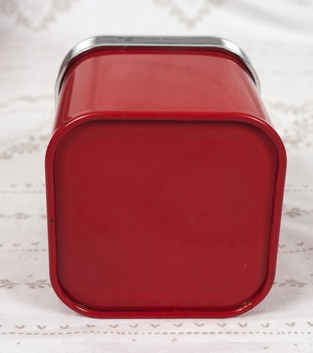 Swan Retro Red 3 Piece Breadbin Storage Set for Tea Coffee & Sugar America Diner - Picture 9 of 10