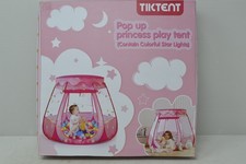 Pink Princess Pop Up Kids Play Tent Includes Star Lights  Carrying Case