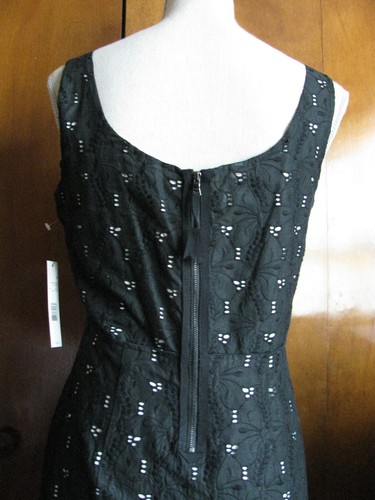Tahari Damen Kleid schwarz Baumwolle - Bild 5 von 5