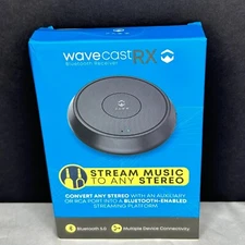 PAWW WaveCast RX Wireless Bluetooth 5.0 Receiver - Stream Music to ANY Stereo
