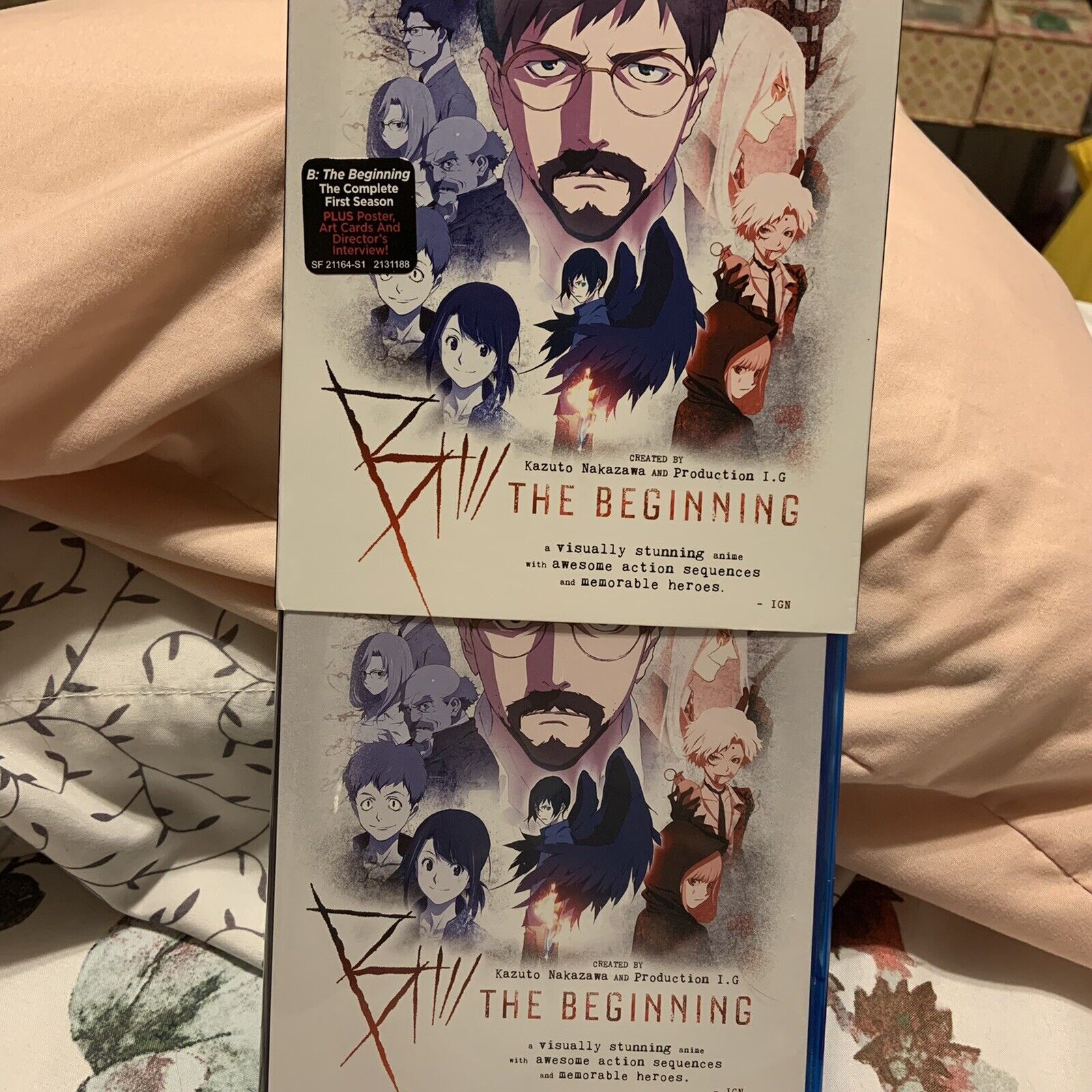 B:THE BEGINNING: SEASON ONE(BLU-RAY+DVD)W/SLIPCOVER NEW WITH ART CARDS