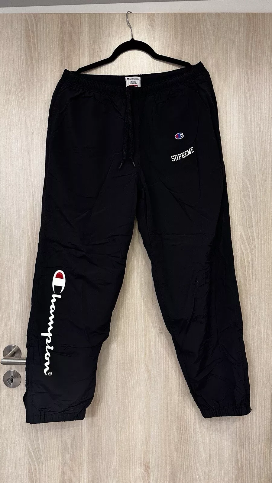 Pantalon de survêtement Supreme X Champion taille Medium 100% authentique