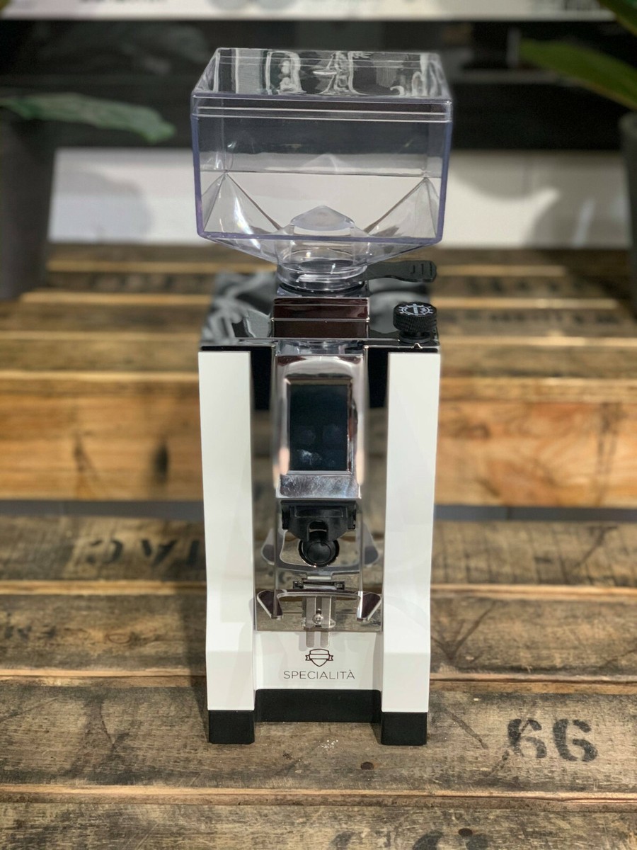 電動式コーヒーミル EUREKA MIGNON SPECIALITA White Eureka Mignon Specialita – White/Black – On Demand Coffee Grinder