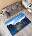 3D Mountain Village Scenery ZHUB1576 Game Non Slip Rug Mat Photo Carpet Ann