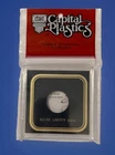 3x3 Black Capital Holder Plastic $10 Liberty Gold Coin Display Free Shipping