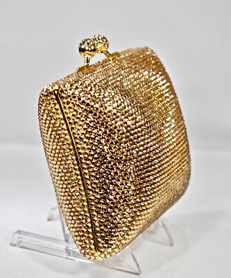 Ladies Party Gold Clutch Purse - Next Cash and Carry