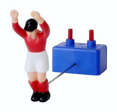 TIPP-KICK Torwart Goal Keeper Torhüter ROT WEISS Toni Tip Kick Spielfigur