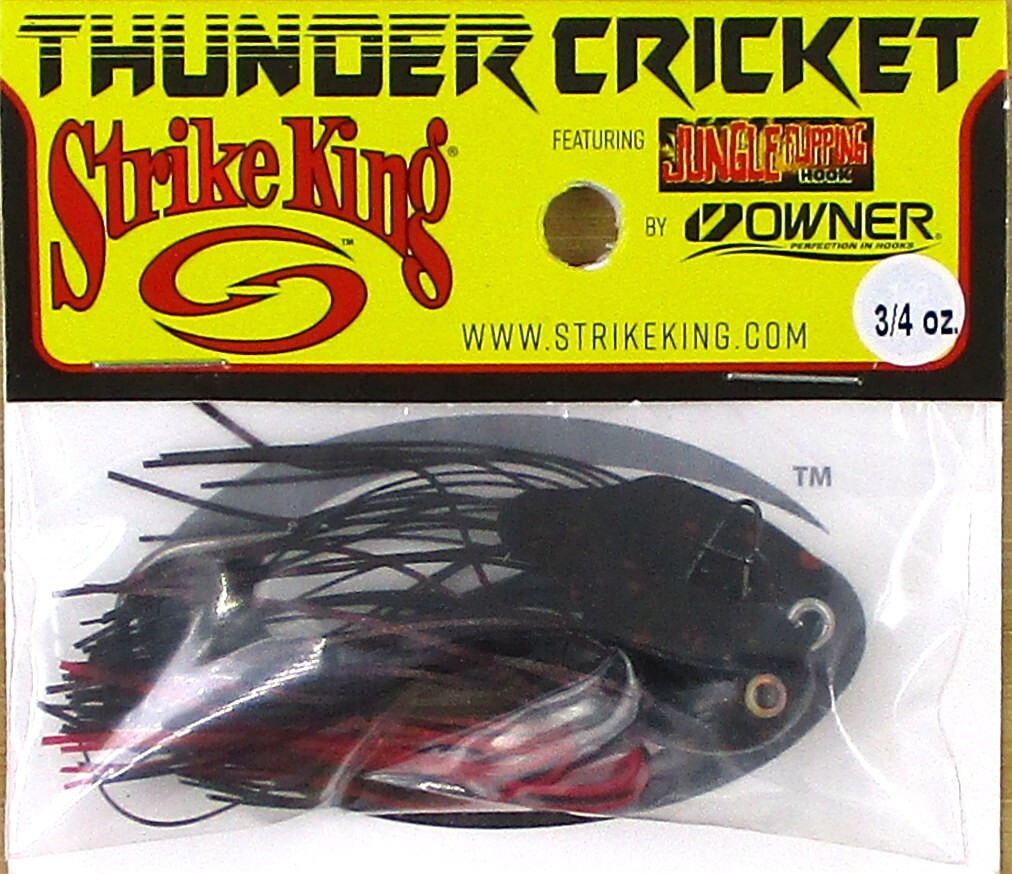 (12) Strike King 3/4 Oz Thunder Cricket Bladed Vibrating Jigs Assortment #1 New - Image 2