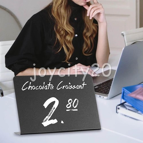 20X+4 Pen Mini Chalkboard Signs, Small Black Chalk Board Menu Blackboard Display - Picture 9 of 9